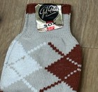 Deadstock 1960s Boys Small Argyle Diamond Cotton Socks