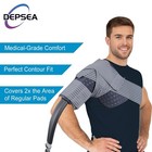 Large Shoulder Pad For Cold Therapy Systems  Cold Therapy   Ice Therapy  With 3 
