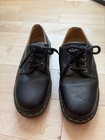 Dr  Martens The Original Vintage Oxford Shoes  10 Black Leather Made In England