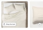 King Linen Blend Duvet Set Natural - Casaluna