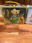 Set Of Vintage Lunch Boxes And Thermoses 