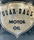 Vintage Guar Dall Motor Oil 2 Gallon Empty Can  Mic Grease Oil Co  Detroit Mi