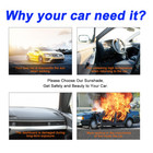 For Bmw 3 4 5 6 7 8 Series Car Sedan Windshield Sun Shade Uv Block Visor Cover