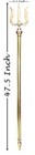 Mahadev Trishul Lord Shiva Brass Trishul Hindu Puja Home Temple 6 2 2 47 5 Inch