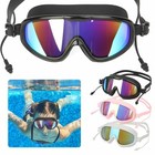 Adult Mirror Swimming Goggles Anti-fog Swim Glasses Uv Protection Diving