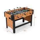 Foosball Table  47    Competition Full Size Soccer Game Table W 22 Players 2 Balls