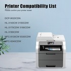 4pk Dr221cl Dr221 Drum Unit For Brother Hl3140cw Hl-3170cdw Mfc-9340cdw Printer