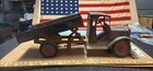 Vintage Keystone Pressed Steel Dump Truck Toy W  Tilting Dump Bed