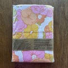 Vintage Mohawk No Iron Percale 42x36 Pillowcase Set Mcm Retro Floral Print Nip