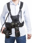 Fomito Multi Camera Carrying Chest Harness System Vest With Side Holster