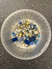 Mixed Lot Of Vintage Capacitors - Assorted Polyester  Ceramic   Film Types Etc
