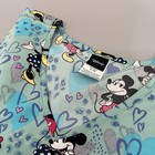 Disney Women   s Mickey And Minnie Fashion Scrub Top Size L New