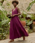 Pact Women s Coastal Double Gauze Beach To Brunch Maxi Dress Small Sangria