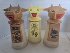 5 Vtg  Moo-cow Creamers - Werley Industries  Warren  Pa   Set 3  All Different
