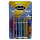 Chapstick Honey Nourish Variety Pack Honey Lavender Vanilla Brown Sugar 3 Pk New