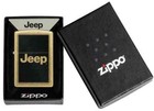 Zippo 46225  Jeep Logo Design  Street Brass Finish Lighter  Pipe  pl  Insert