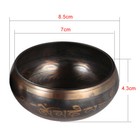 Exquisite 2 8 Inch Handmade Tibetan Bell Metal Singing Bowl With O7c1