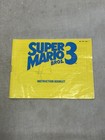 Super Mario Bros  3 Nintendo Nes Instruction Booklet Manual Only