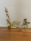 Colonial Williamsburg Virginia Metal Crafters Brass Wall Sconce