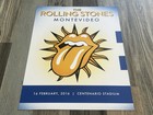 Rolling Stones Lithograph 2016 Tour Poster Montevideo Uruguay Show Collectible