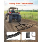 Drag Harrow 72  Width Tow Behind Drag Harrow Steel Gravel Grader Atv Utv