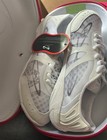 Nfinity Evolution Cheer Shoes Size 7 5 White Leather With Carry Case Nwt