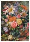 Still Life Flower Bouquet Art Albert Williams Russian New Modern Postcard