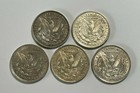 Lot Of Five Cull 1921  1 Morgan Silver Dollars