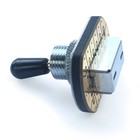 Free-way 3x3-03 3 Way 6 Position Toggle Switch  Nickel With Black And Cream Tips