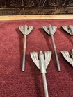 Vintage Ludwig Bass Drum Claws W tension Rods  lot Of 16 