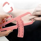 Skinfold Body Fat Caliper   Measuring Tape Set Bmi Fitness Weight Loss