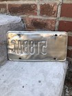 New York Yankees License Plate  Authentic  Rare 
