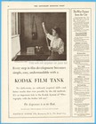1913 Eastman Kodak Camera Rochester Ny Film Tank Plate Developing Photo Ad