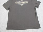Harley Davidson Shirt Mens 2xl Xxl Black Motorcycle Bike Biker Barbed Wire Logo