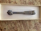 Vintage Soviet Russian Melchior Tongs For Ice Cubes  Cold Cuts