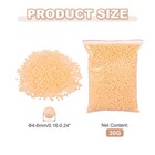 Foam Beads  4-6mm Mini Polystyrene Foam Balls  light Orange  1 Pack 30g 