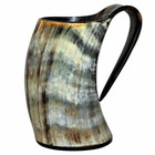 Medium Ox Horn Tankard Horn Mug Cup Beer Glass Viking Drinking Vessel