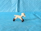 Htf Hagen Renaker White Nativity Lamb With Shaded Feet 1st Version