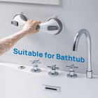 Grab Bars For Bathtubs And Showers 2 Pack Suction Grab Bar  Heavy Duty