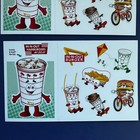 In-n-out Burger Scratch   Smell Kids Stickers Lot Of 3 Sheets New