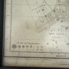 Vintage 1835 Map Of Constellations January  February  March F  J  Huntington