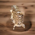 Vintage Sam Fink Gold Filigree Ornate 4 Tube Lipstick Holder With Cherub