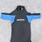 Rip Curl Swimming Surfing Beach Back-zip Wetsuit Youth boy s Size 8 Black Blue