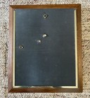 Vintage Midcentury Wood Framed Clipper Ship Art Nautical Print 11 5   x9 5