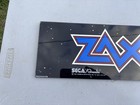 Original 1982    zaxxon   Arcade Video Game Marquee  Plexiglass  Gremlin sega