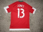 Adidas Mls New England Revolution Jersey Sz Small Jermaine Jones  13 Uhc Rare