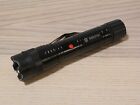 Police Stun Gun High Power Blk Heavy Duty Metal Rechargeable Flashlight Long 7   