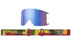 Smith Squad Xl Snow Goggles High Fives  Sun Black Gold Mirror Lens  bonus New