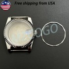 36mm Fluted Bezel Datejust Watch Case With Drilled Through Lug Fit Eta2824 Nh35