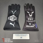 Lewis Hamilton Signed 2021 Black Gloves As-02488